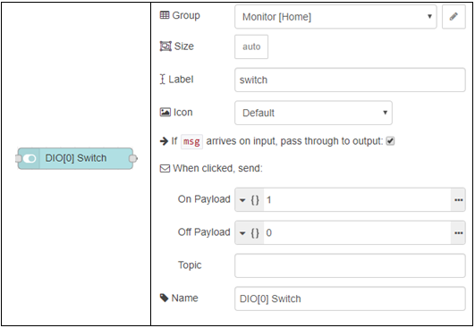 Switch configuration